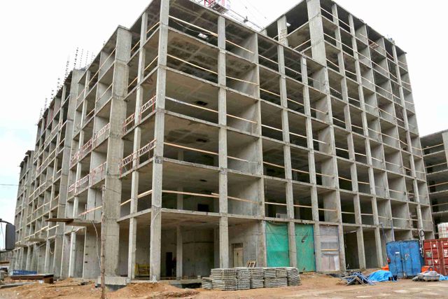 Ход строительства Никольского квартала Отрада - ноябрь