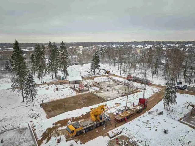 Динамика строительстве смарт квартала Лесная Отрада 2-очередь