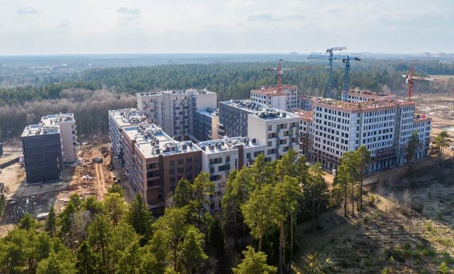 Динамика строительства Никольского квартала Отрада – март