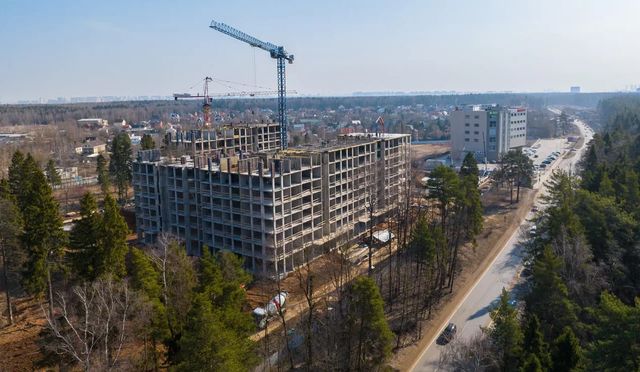 Ход строительства Смарт квартала Лесная Отрада (2-я очередь) - март